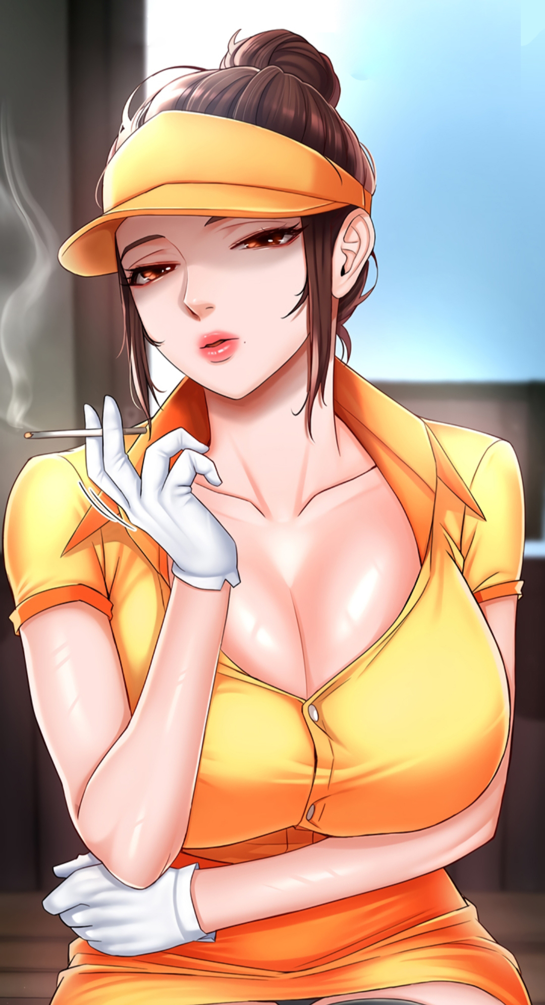 Yogurt Delivery Lady Cover